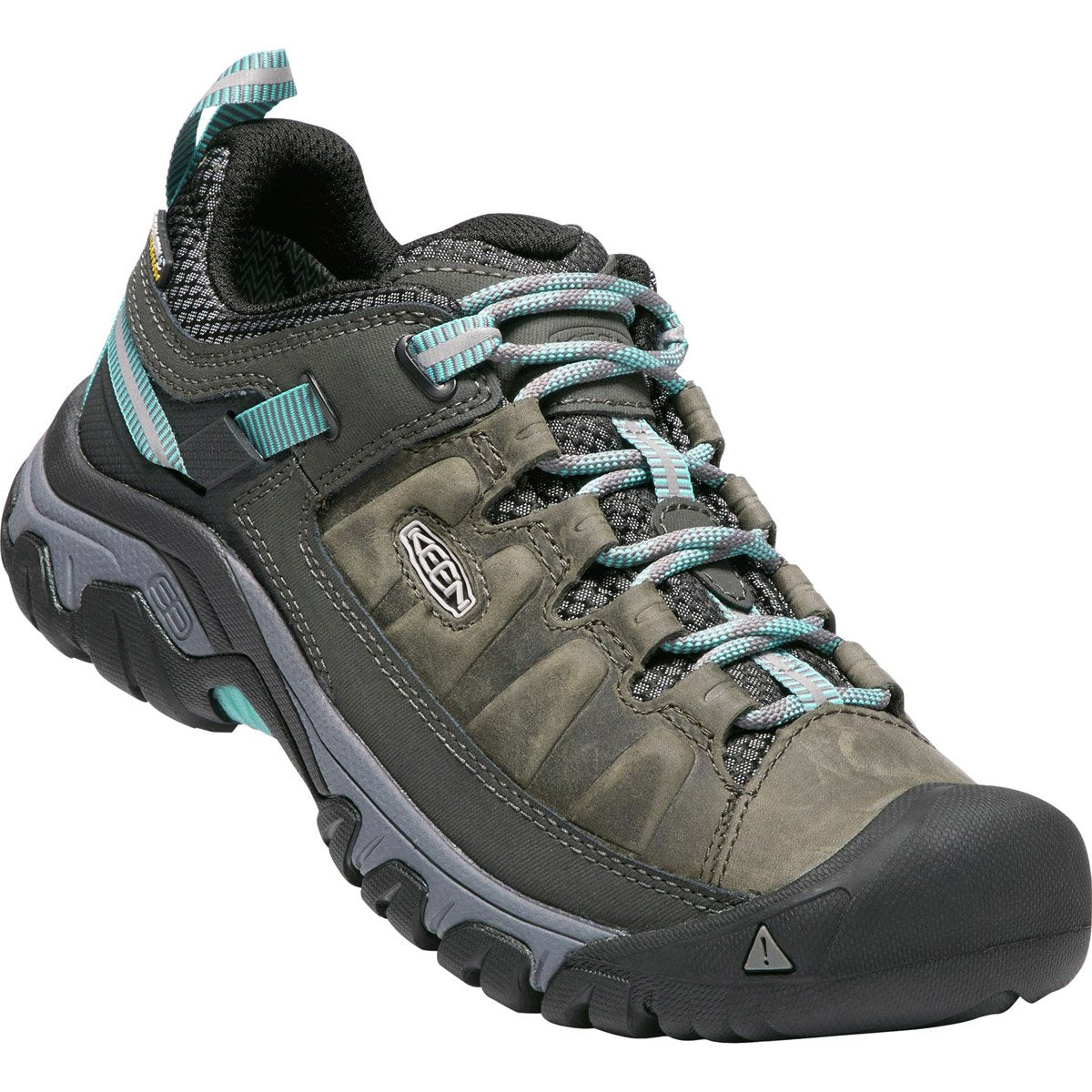 Keen Women's Targhee III Waterproof Alcatraz/Blue Turquoise
