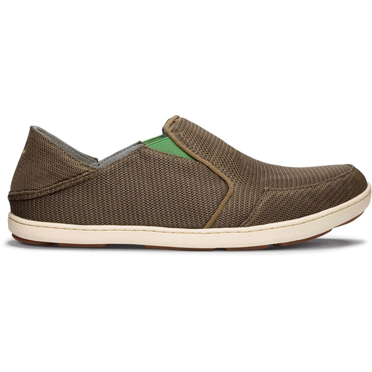 Olukai Men's Nohea Mesh Mustang / Lime Peel