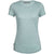 Icebreaker Women's Cool-Lite Sphere Short Sleeve Low Crewe Hydro Heather