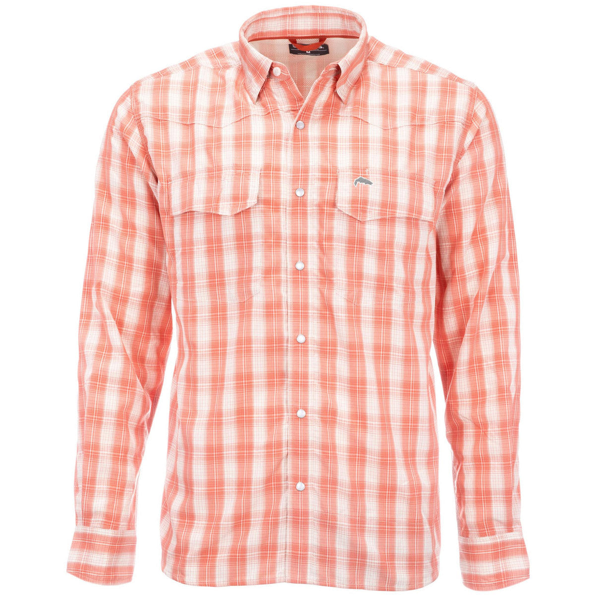 Chemise en coton bleue à carreaux imprimés en gris et une coupe regular Chemise en coton bleue à carreaux imprimés en gris et une coupe regular