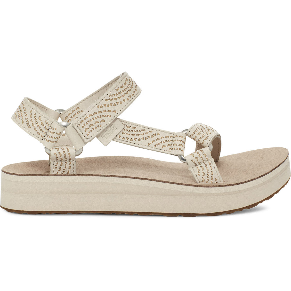 Teva Women's Midform Universal Geometric White Swan