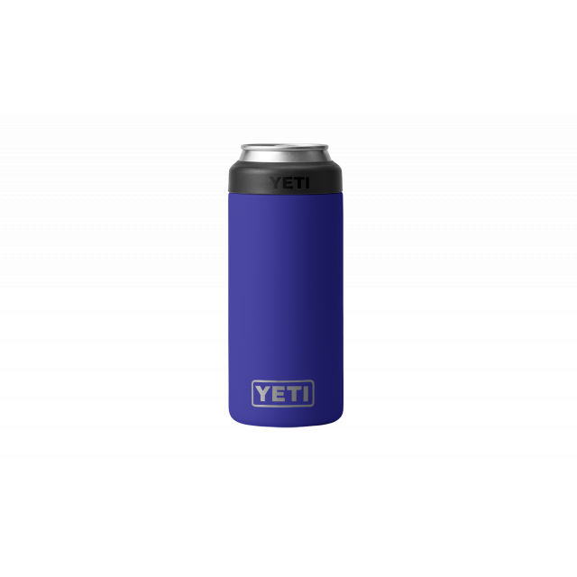 Yeti Rambler 12 oz Colster Slim Can Insulator Offshore Blue