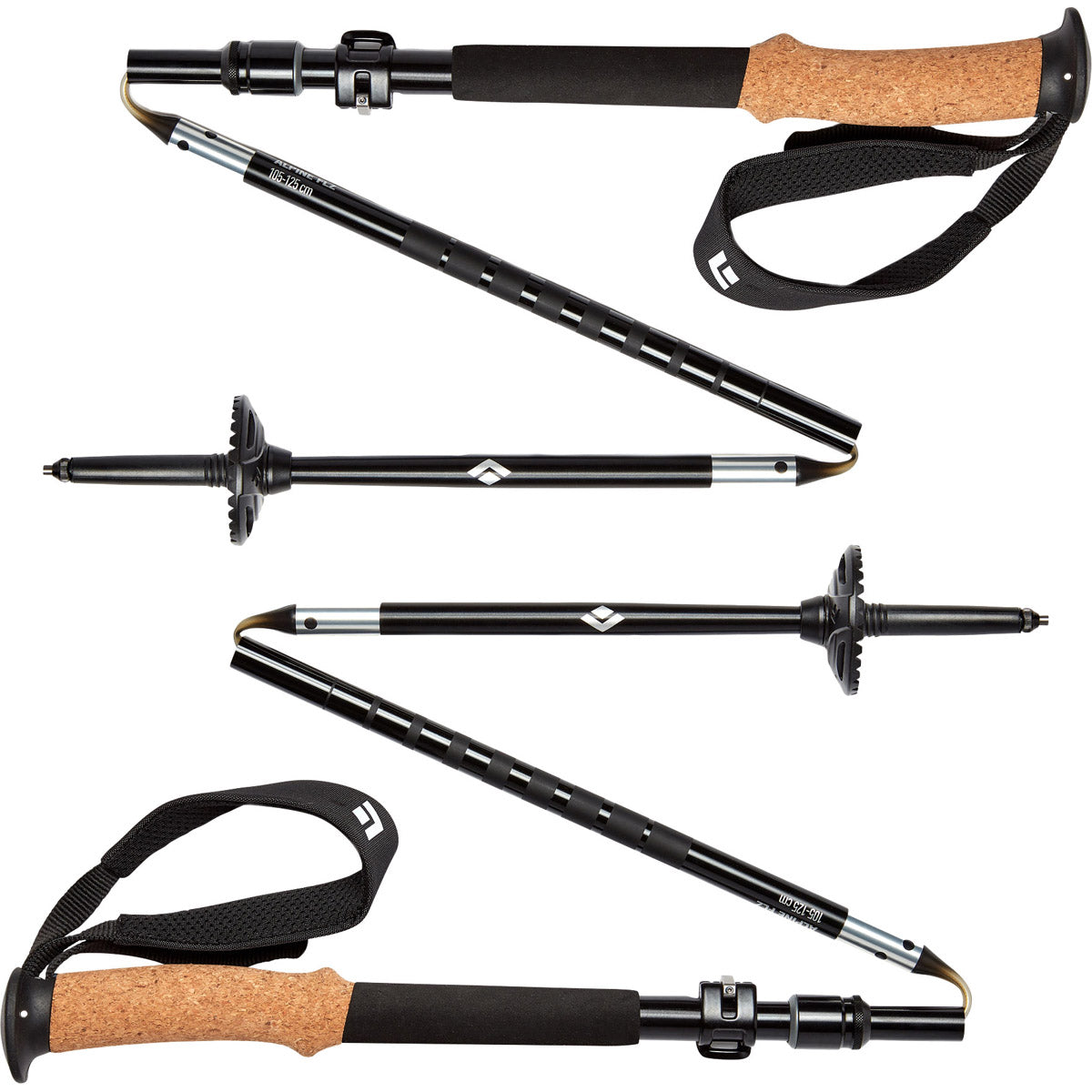 Black Diamond Alpine FLZ Poles NO COLOR
