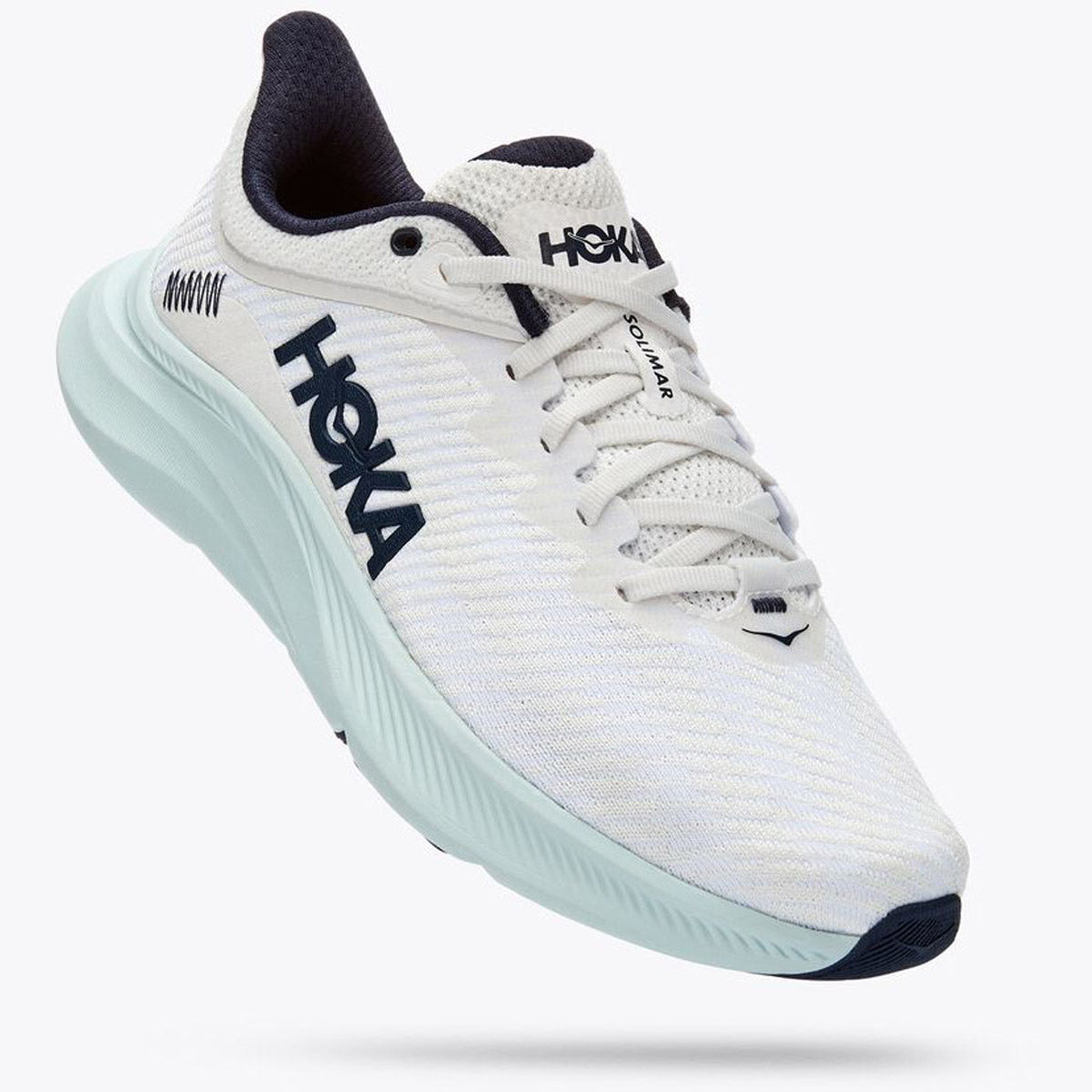 Hoka Women's Solimar Blanc De Blanc/Blue Glass