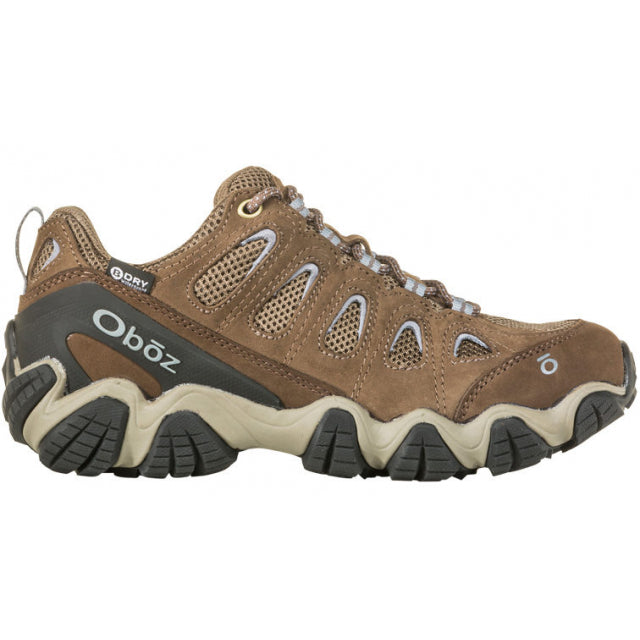 Oboz Women's Sawtooth II Low Waterproof Brindle Tradewinds Blue