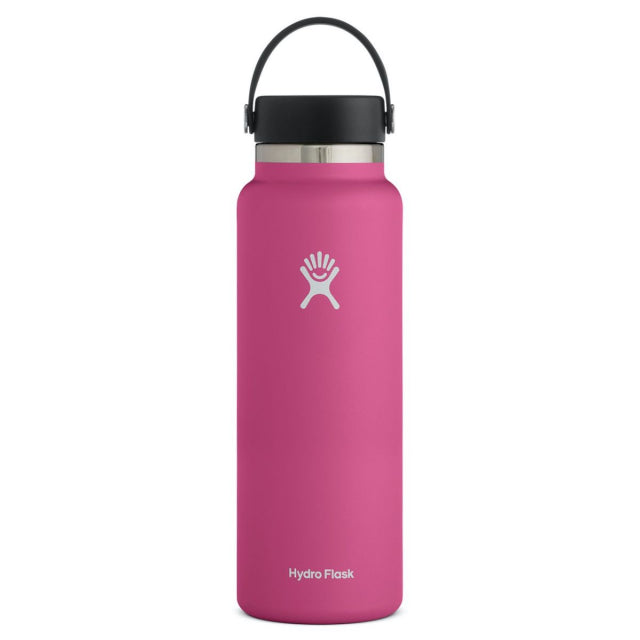 Hydro Flask 40 oz Wide Mouth Water Bottle Carnation