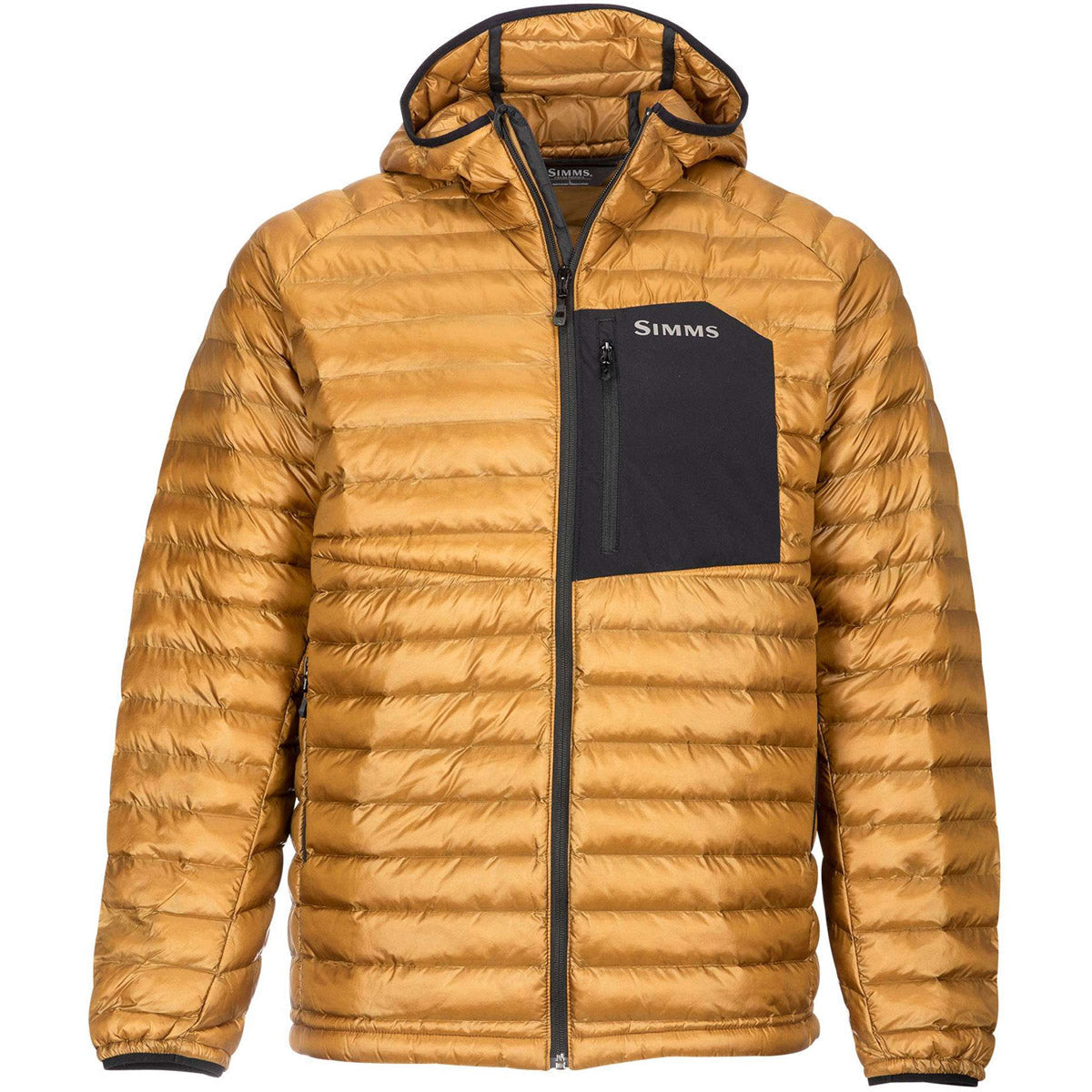 Simms Fishing Men&#39;s ExStream Hooded Jacket Dark Bronze