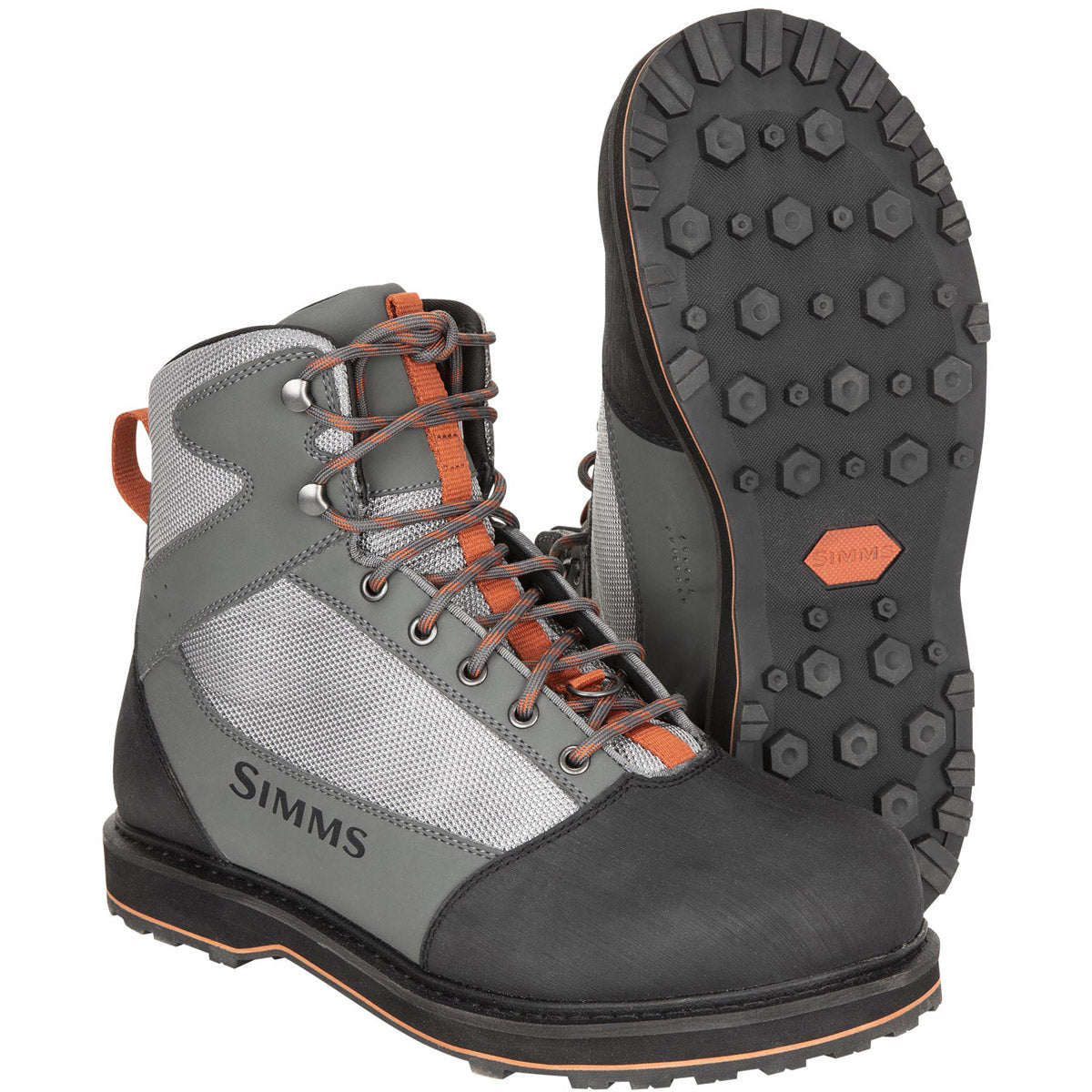 Simms Fishing Men's Tributary Boot - Rubber Soles Striker Grey