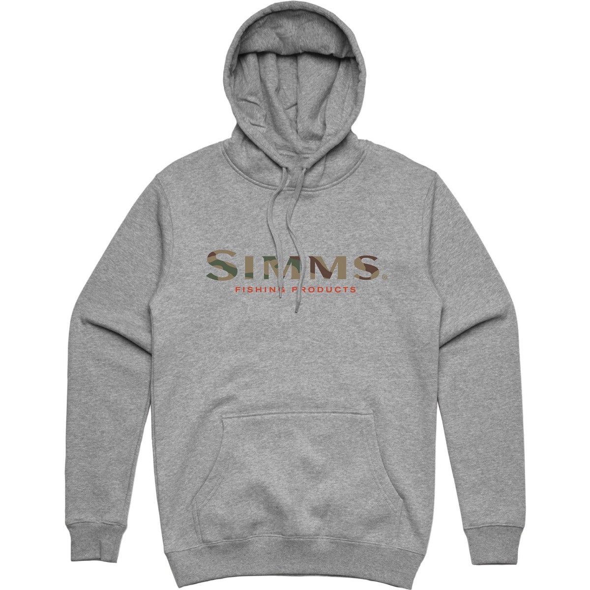 Simms Fishing Men's Simms Logo Hoody Grey Heather