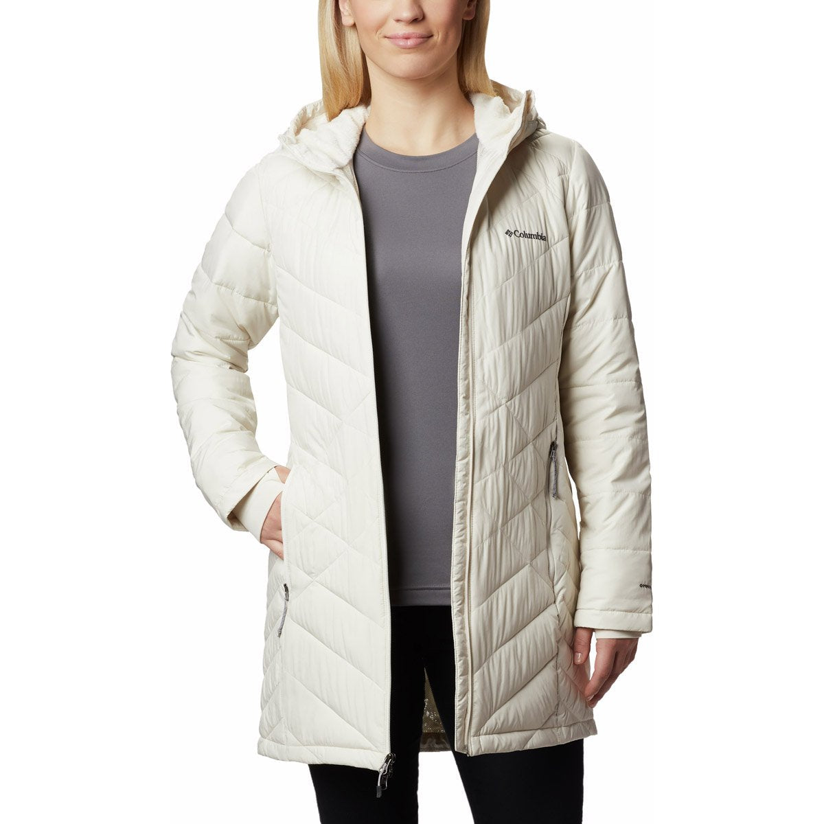 Women's Heavenly Long Hooded Jacket - Main Image