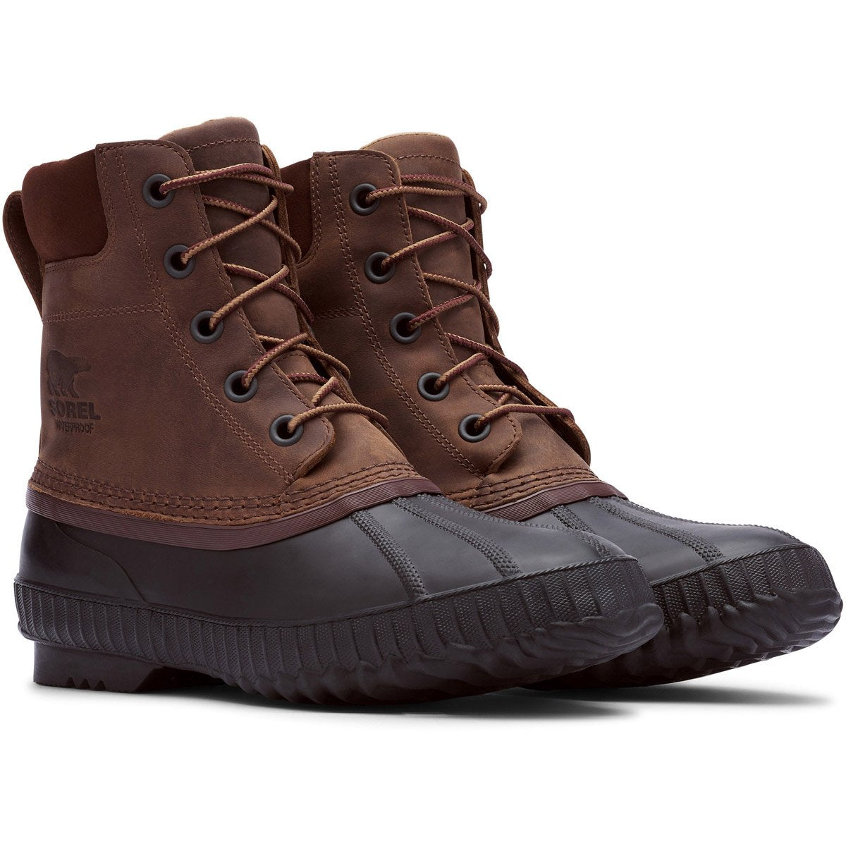 sorel cheyanne ii tobacco Men's Chipmunk, Black Waterproof Insulated Snow Boots Size 7.5 Sorel boots will add style and utility to any outfit Sorel Men's Cheyanne Ii Tobacco