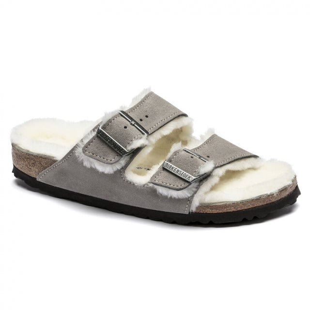 Birkenstock Arizona Suede/Shearling-Nar