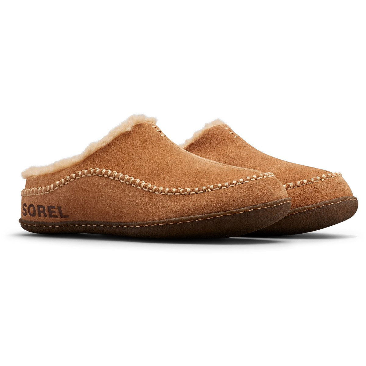 Sorel Men's Falcon Ridge II Slipper Camel Brown/Curry