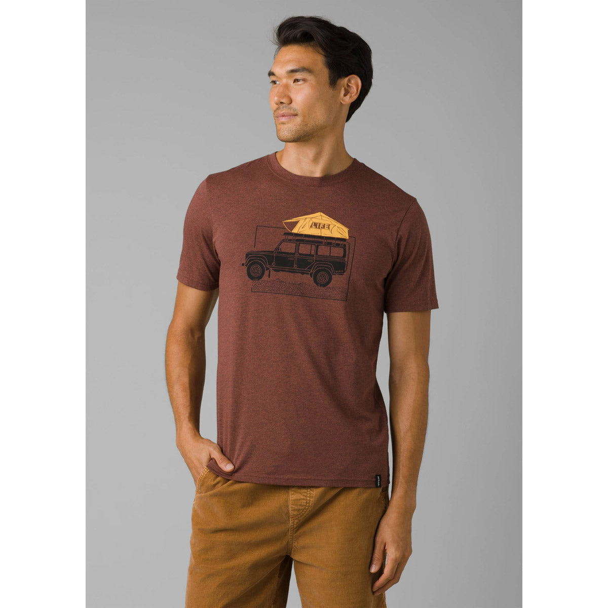 Prana Men's Camp Life Journeyman Clove Heather