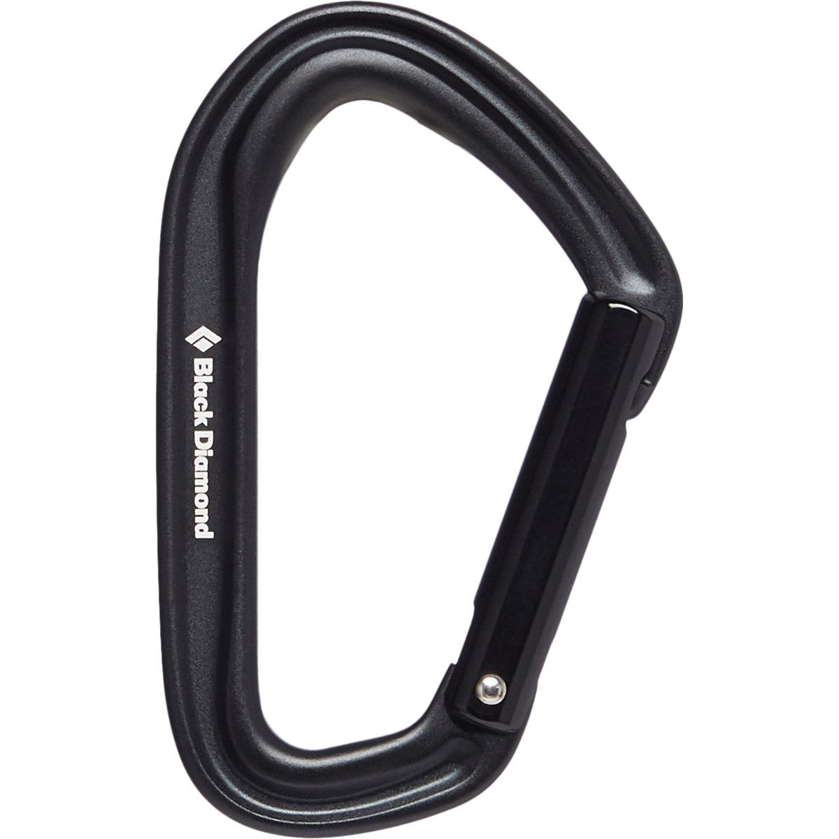 Black Diamond HotForge Straight Gate Carabiner Black