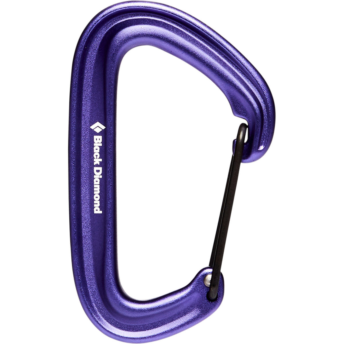 Black Diamond LiteWire Carabiner Purple