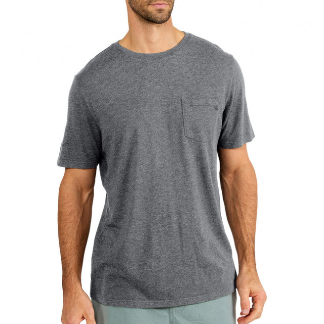 Free Fly Apparel Men's Bamboo Heritage Pocket Tee