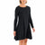 Free Fly Apparel Women's Bamboo Journey Dress Heather Black