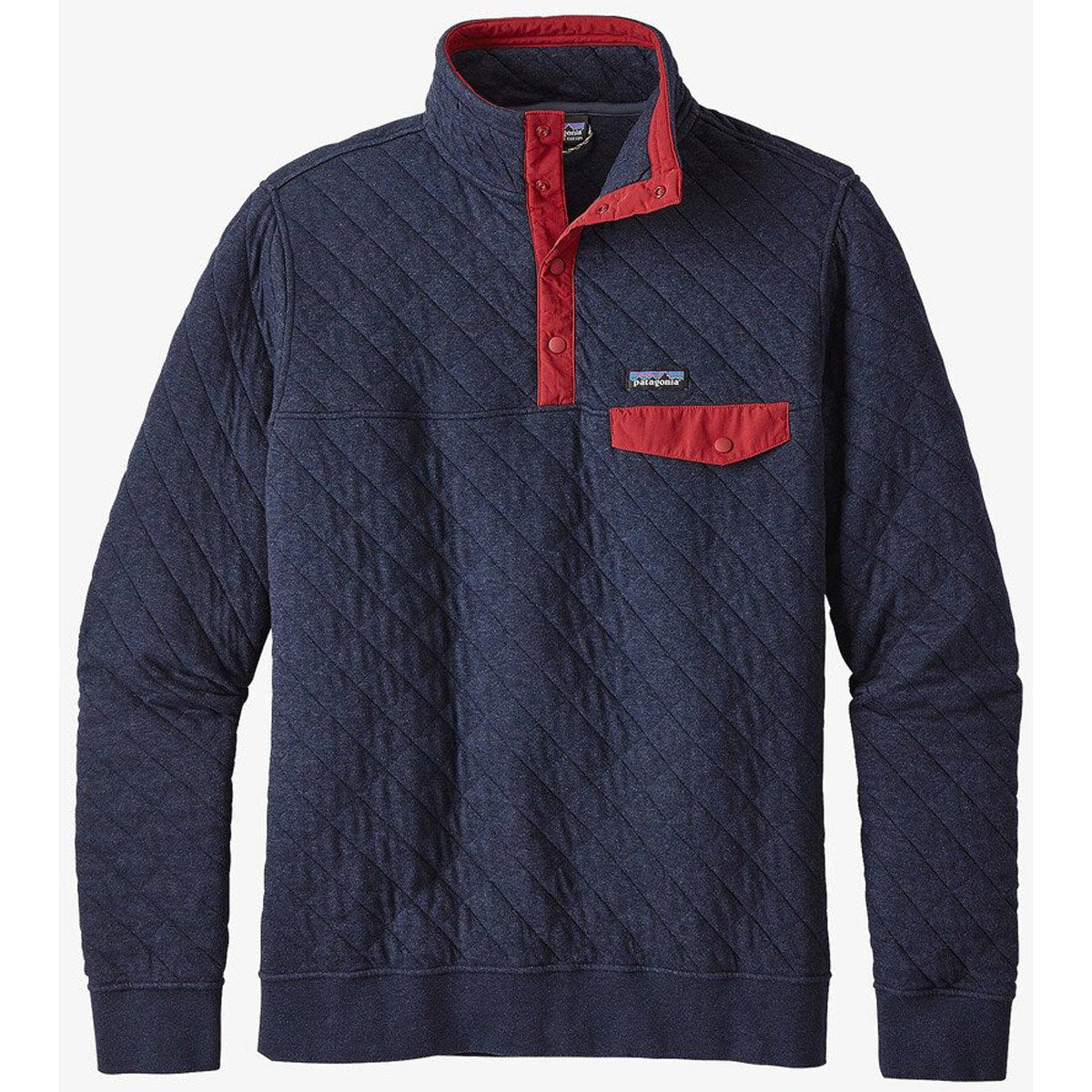 Men&#39;s Organic Cotton Quilt Snap-T Pullover