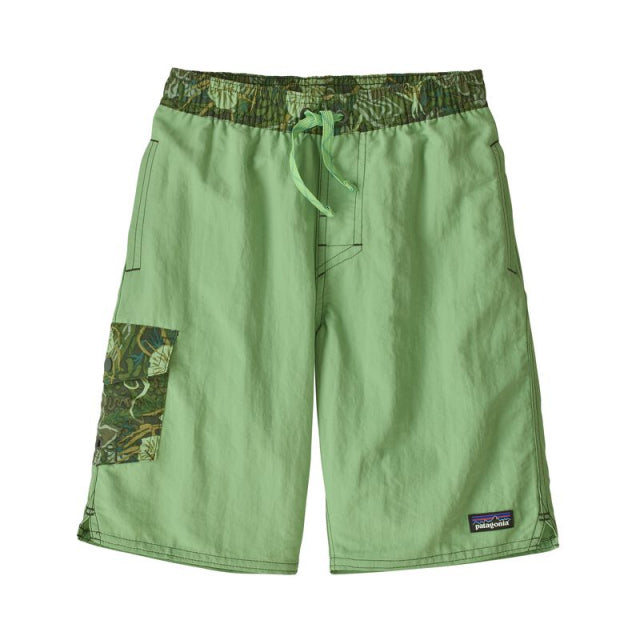 Patagonia Boys' Baggies Boardshorts Thistle Green
