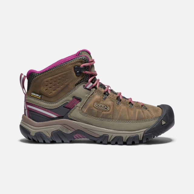 Keen Women's Targhee III Waterproof Mid Weiss/Boysenberry
