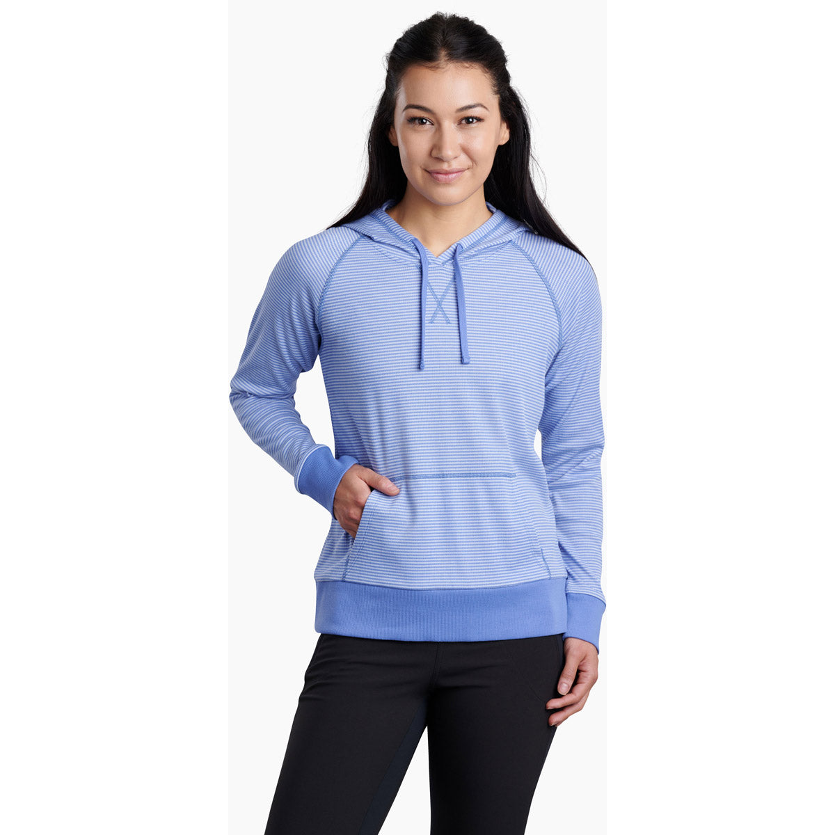 Kuhl Women's Stria Pullover Hoody Blue Iris