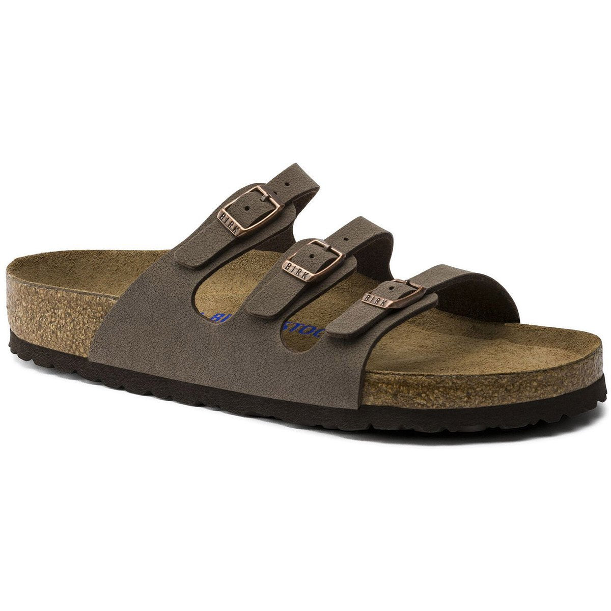 Birkenstock Women's Florida Birko-Flor Nubuck Mocha