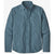 Patagonia Men's Long-Sleeved Vjosa River Pima Cotton Shirt Pigeon Blue