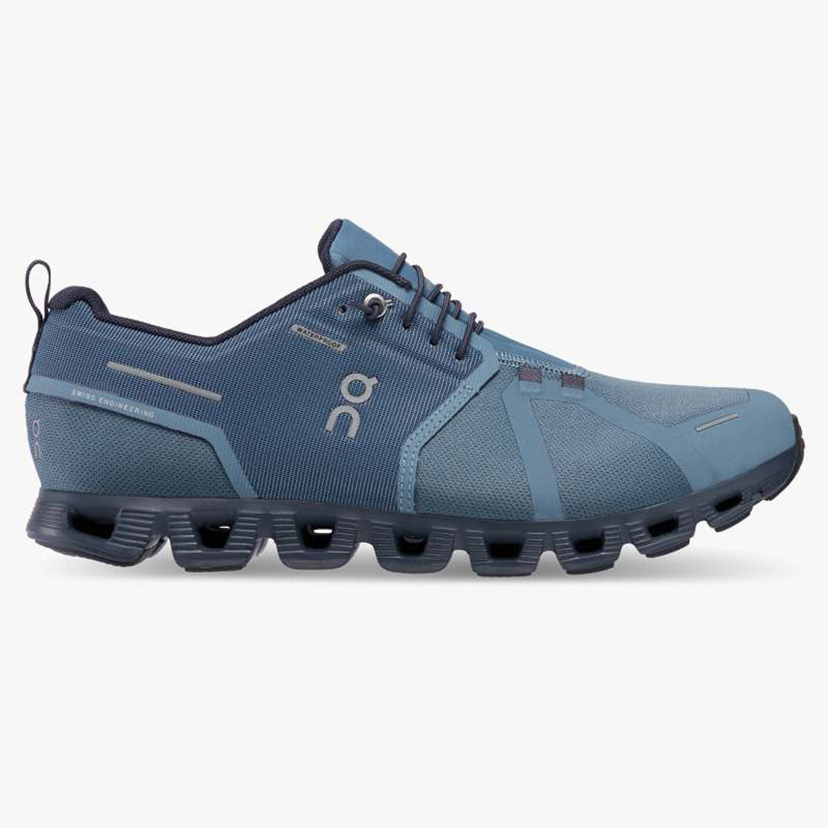 On Running Men's Cloud 5 Waterproof Metal | Navy