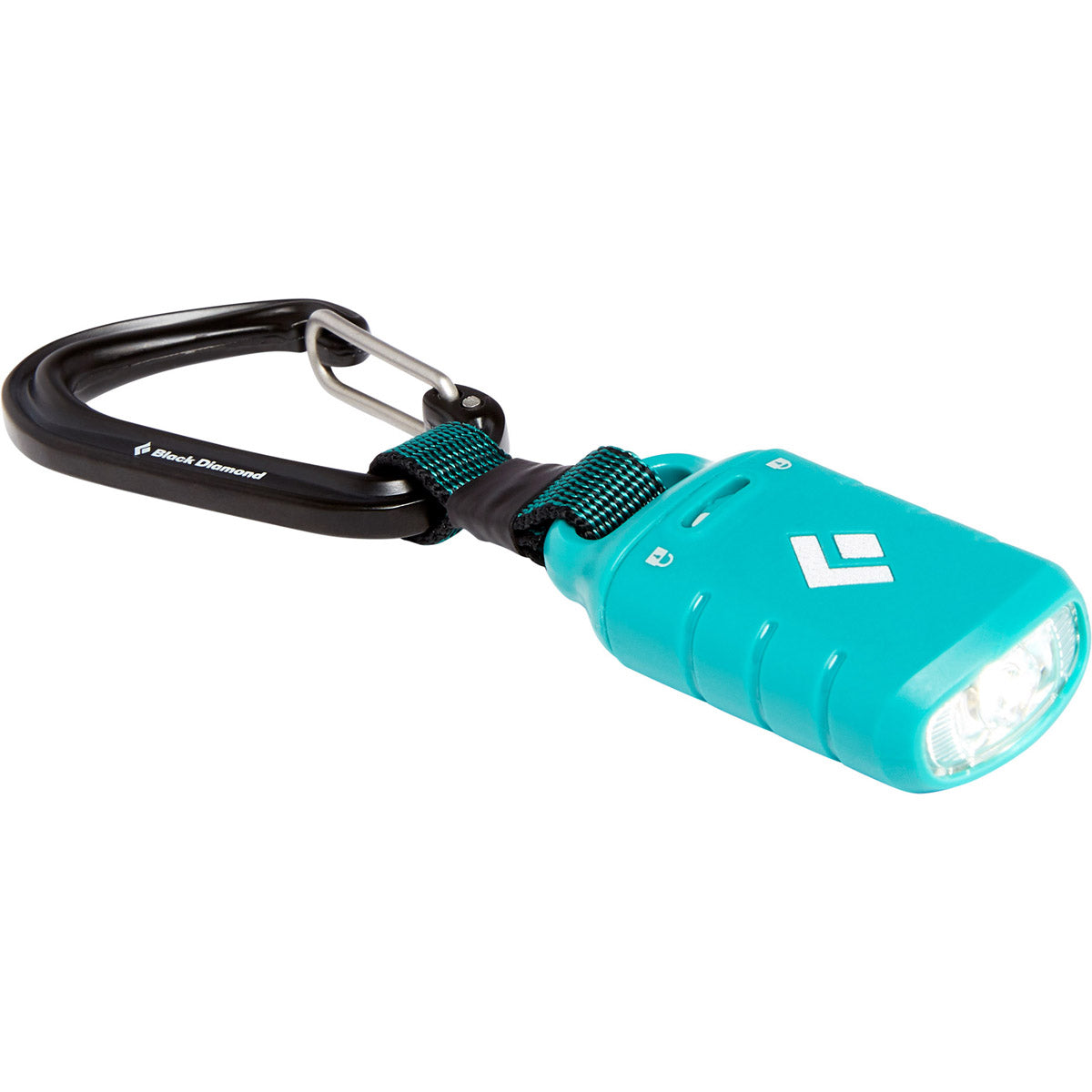 Black Diamond Ion Keychain Light Aqua Blue