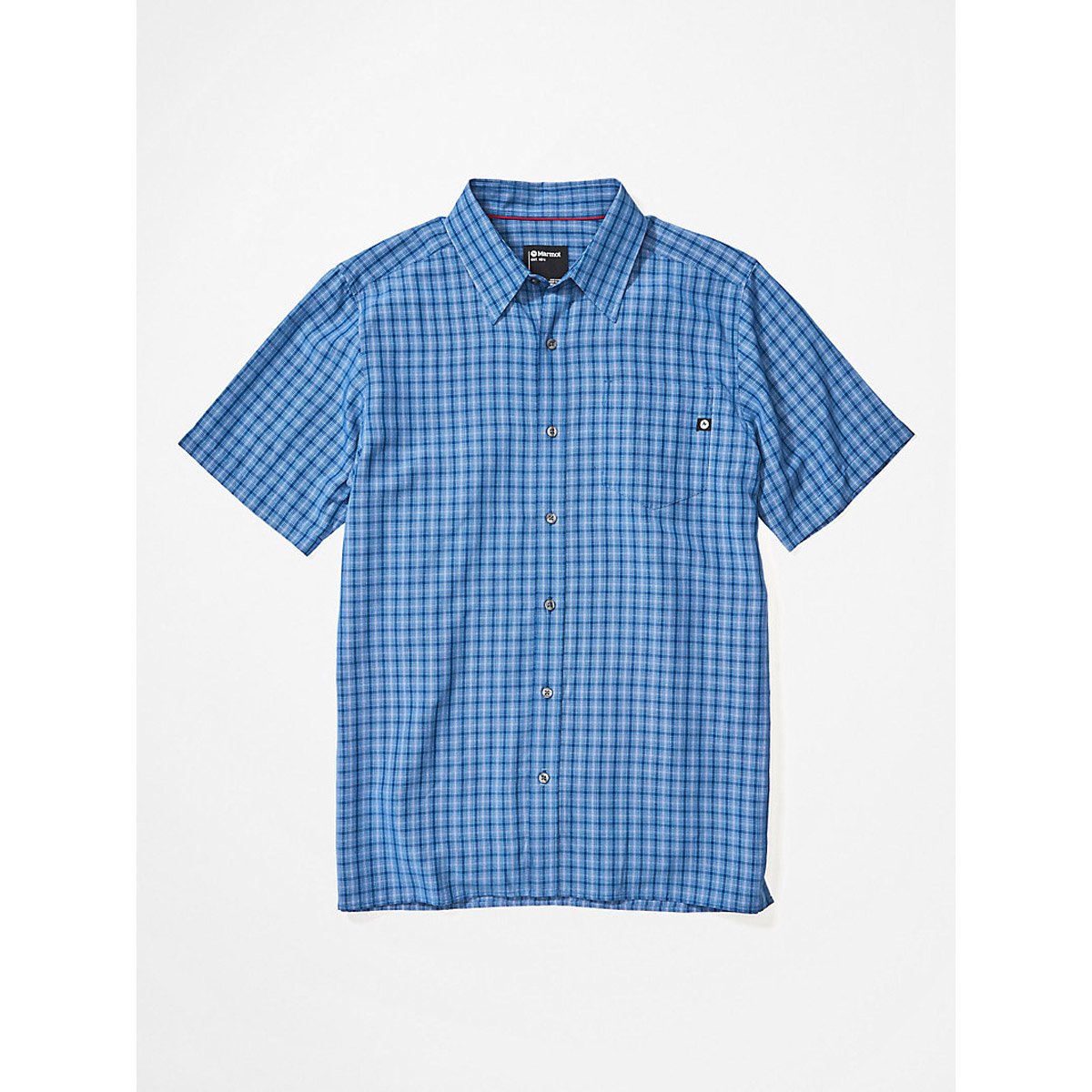 Marmot Men's Eldridge Short Sleeve Shirt Varsity Blue