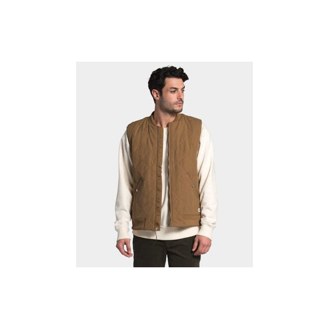 The North Face Men&#39;s Cuchillo Insulated Vest Utility Brown