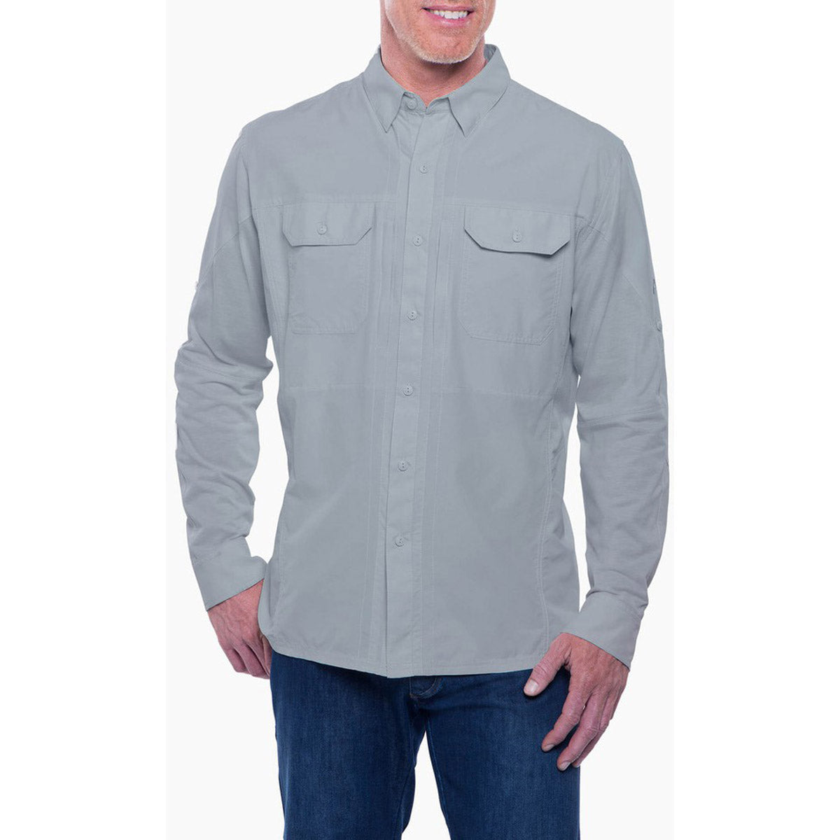 Kuhl Men's Airspeed Long Sleeve Slate