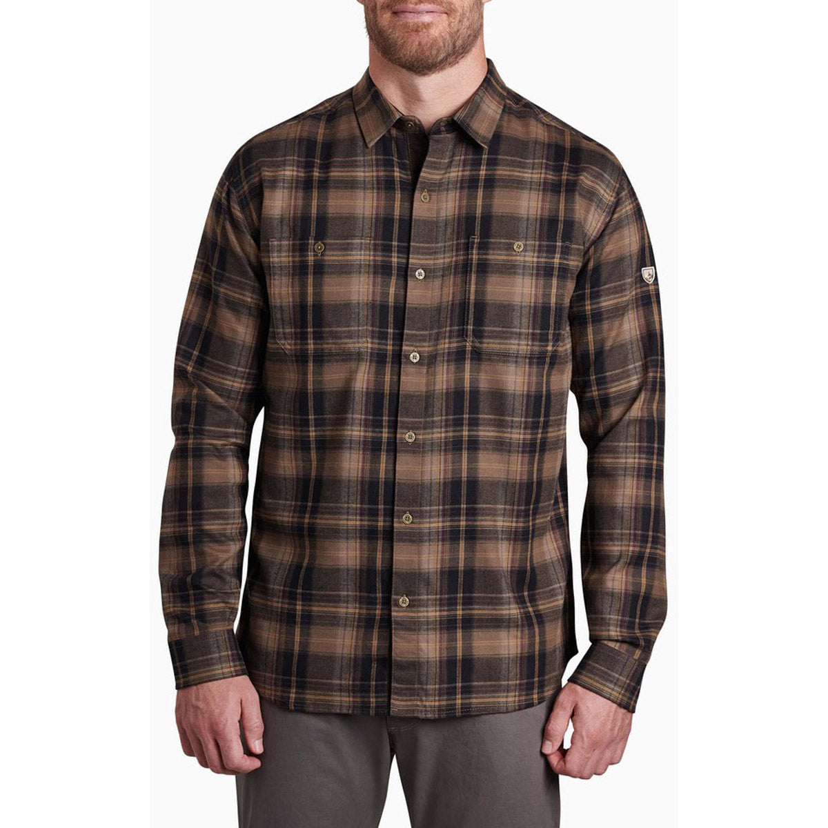 Kuhl Men's Fugitive Flannel Shirt Barley