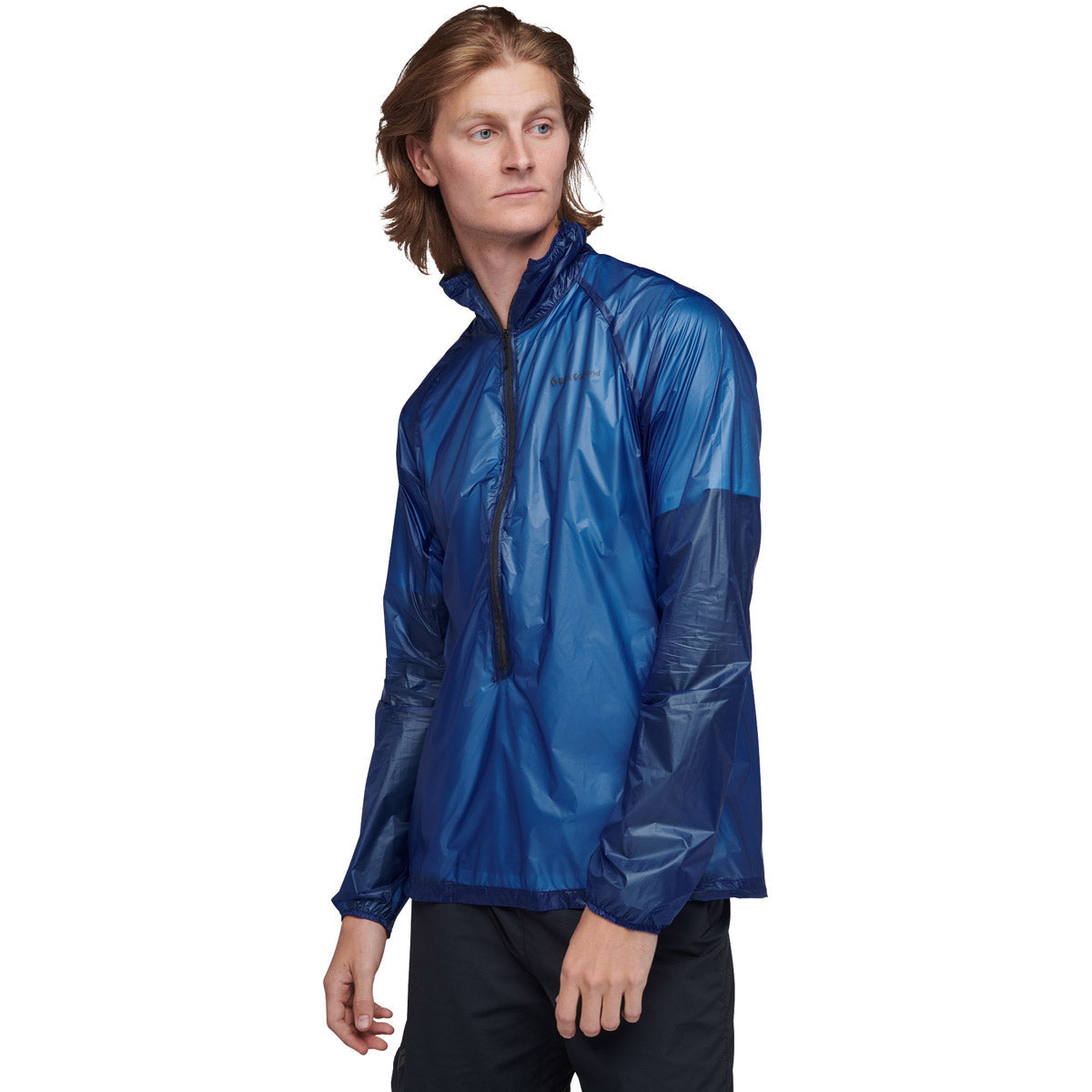 Black Diamond Men's Deploy Wind Shell Ultra Blue