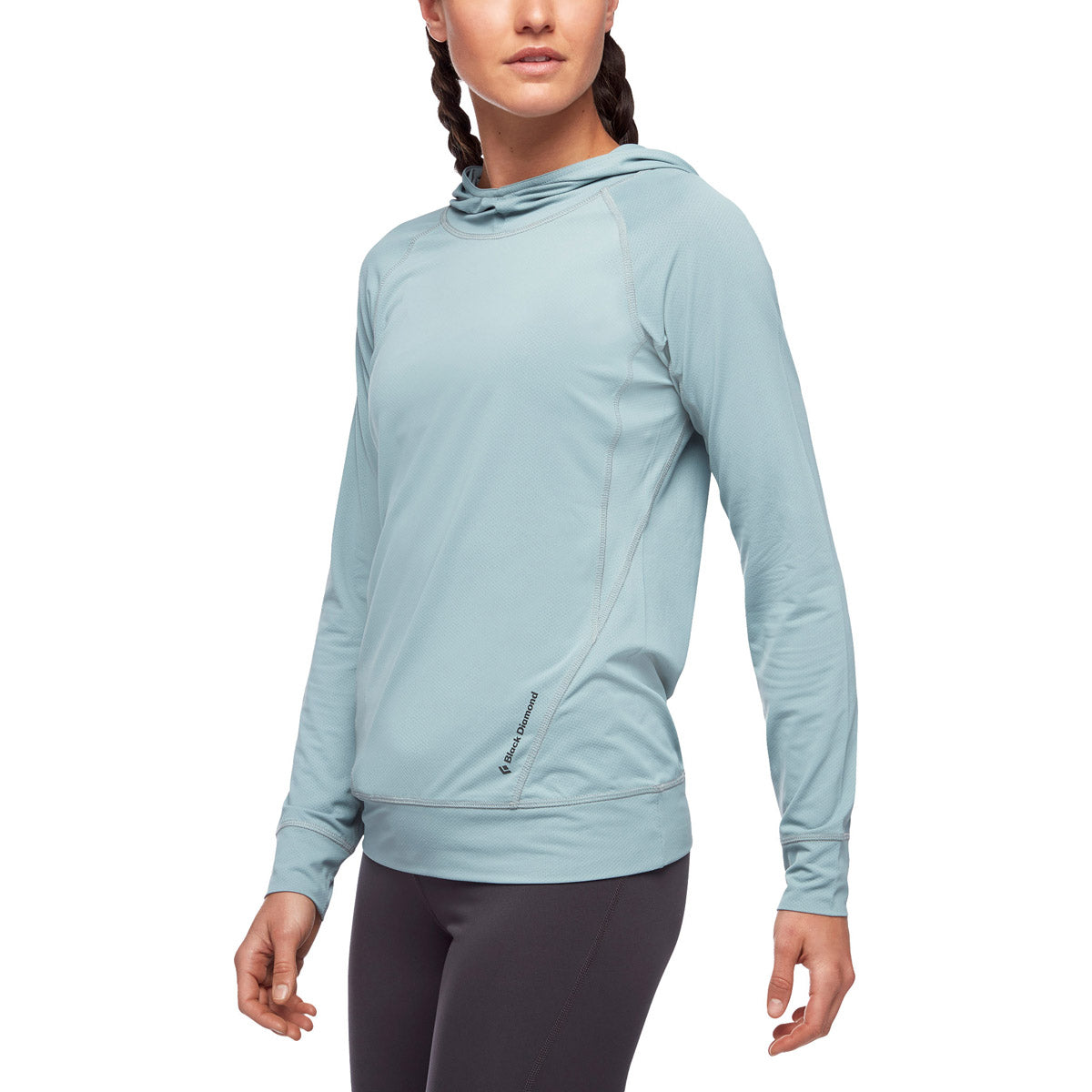 Black Diamond Women's Alpenglow Hoody Blue Ash