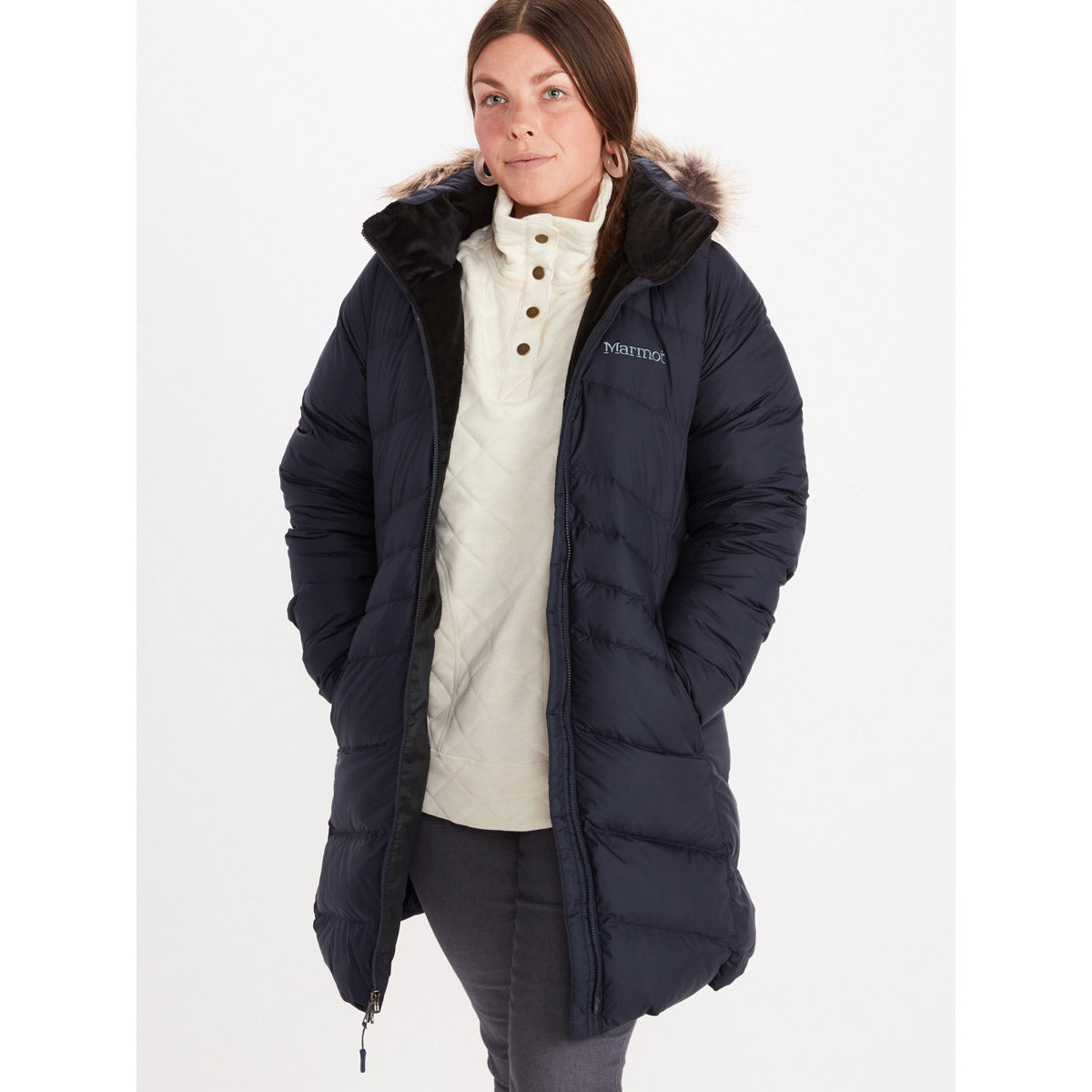 Marmot Women&#39;s Montreal Coat Midnight Navy