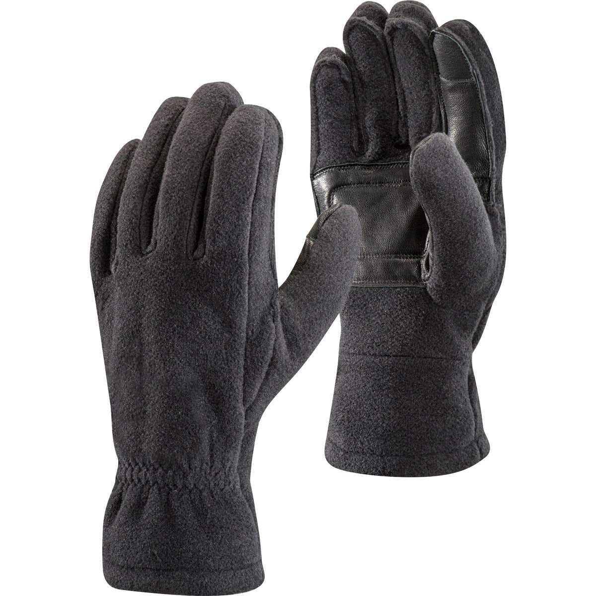 Black Diamond MidWeight Fleece Gloves Black