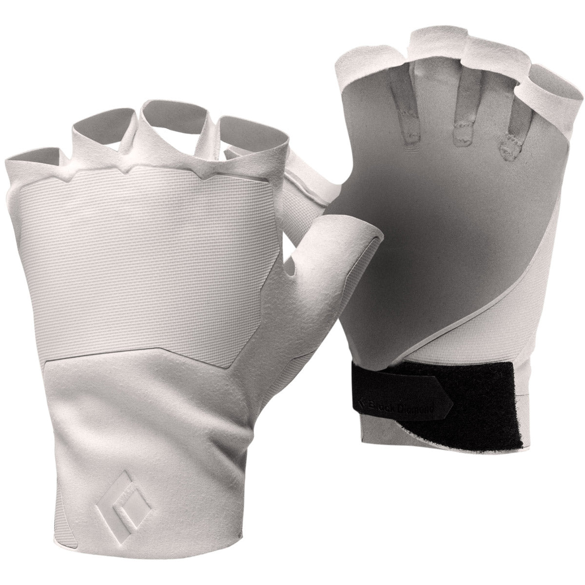 Black Diamond Crack Gloves White