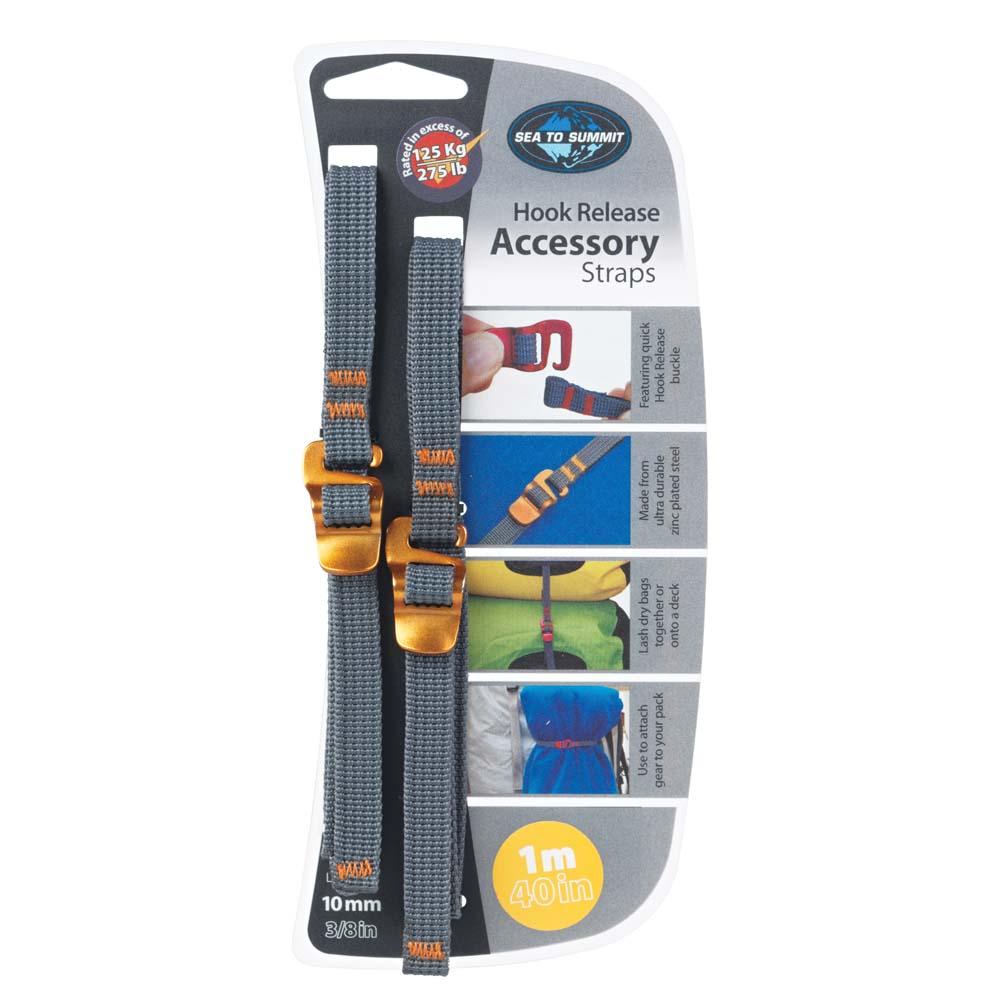 Sea to Summit 10 mm Accessory Straps with Hook Release 1M/40"