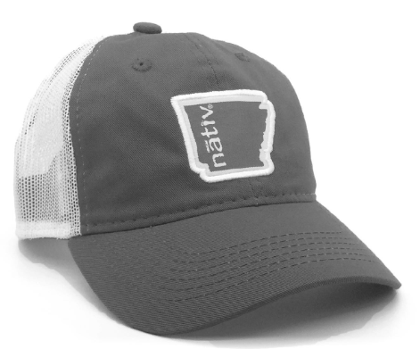 AR State Trucker-Nativ-Brown/Tan-Uncle Dan&#39;s, Rock/Creek, and Gearhead Outfitters