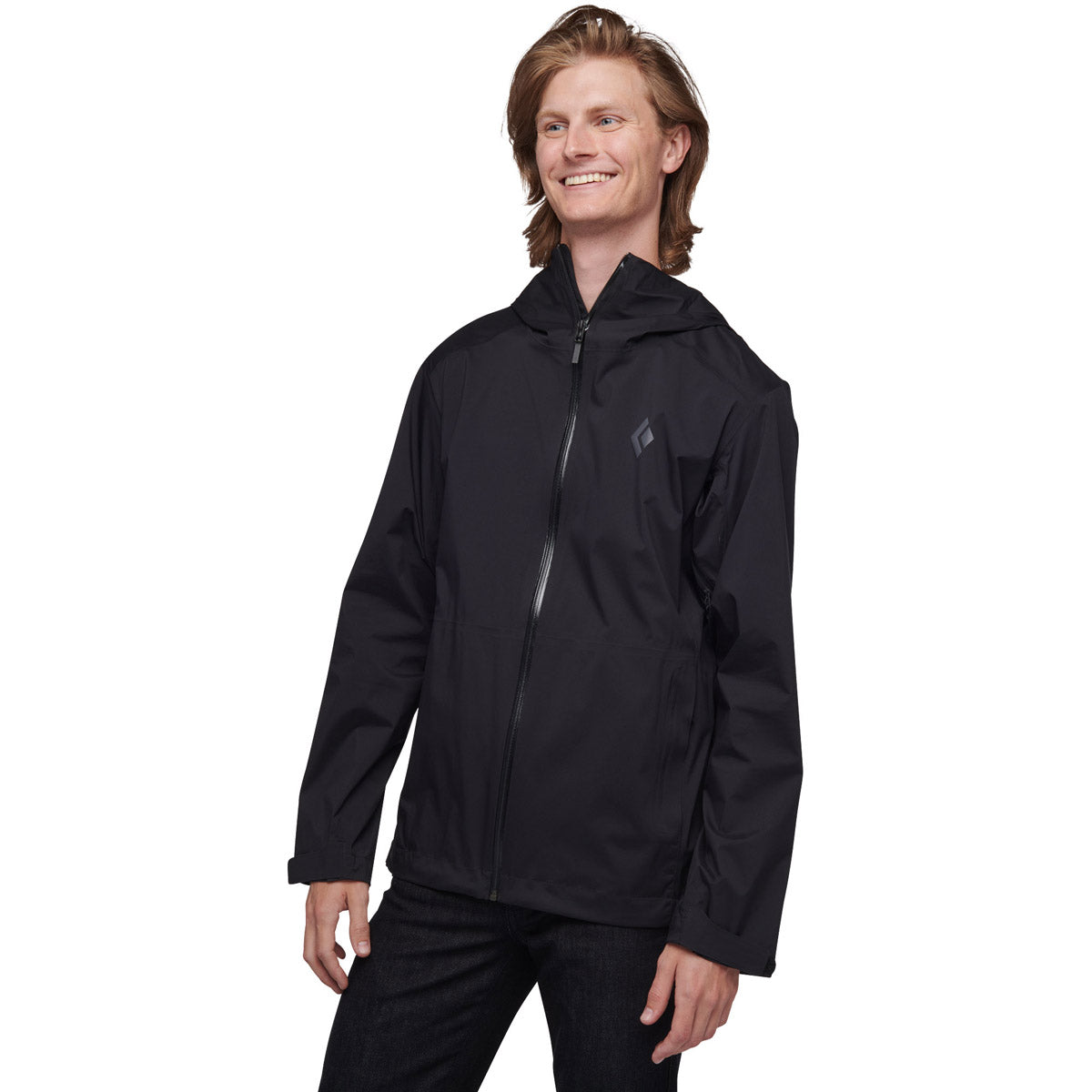black diamond rain gear Men's Stormline Stretch Rain Shell