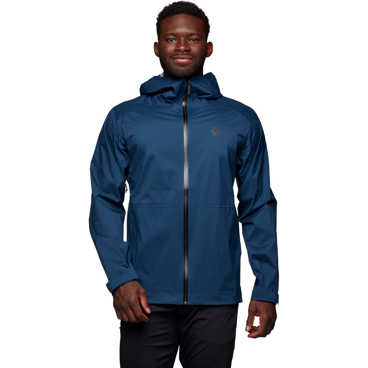 Black Diamond Men's Stormline Stretch Rain Shell Indigo