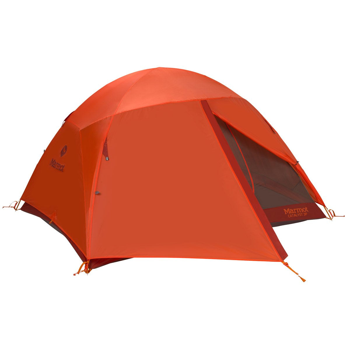Catalyst 3P Tent-Marmot-Rusted Orange/Cinder-Uncle Dan&#39;s, Rock/Creek, and Gearhead Outfitters
