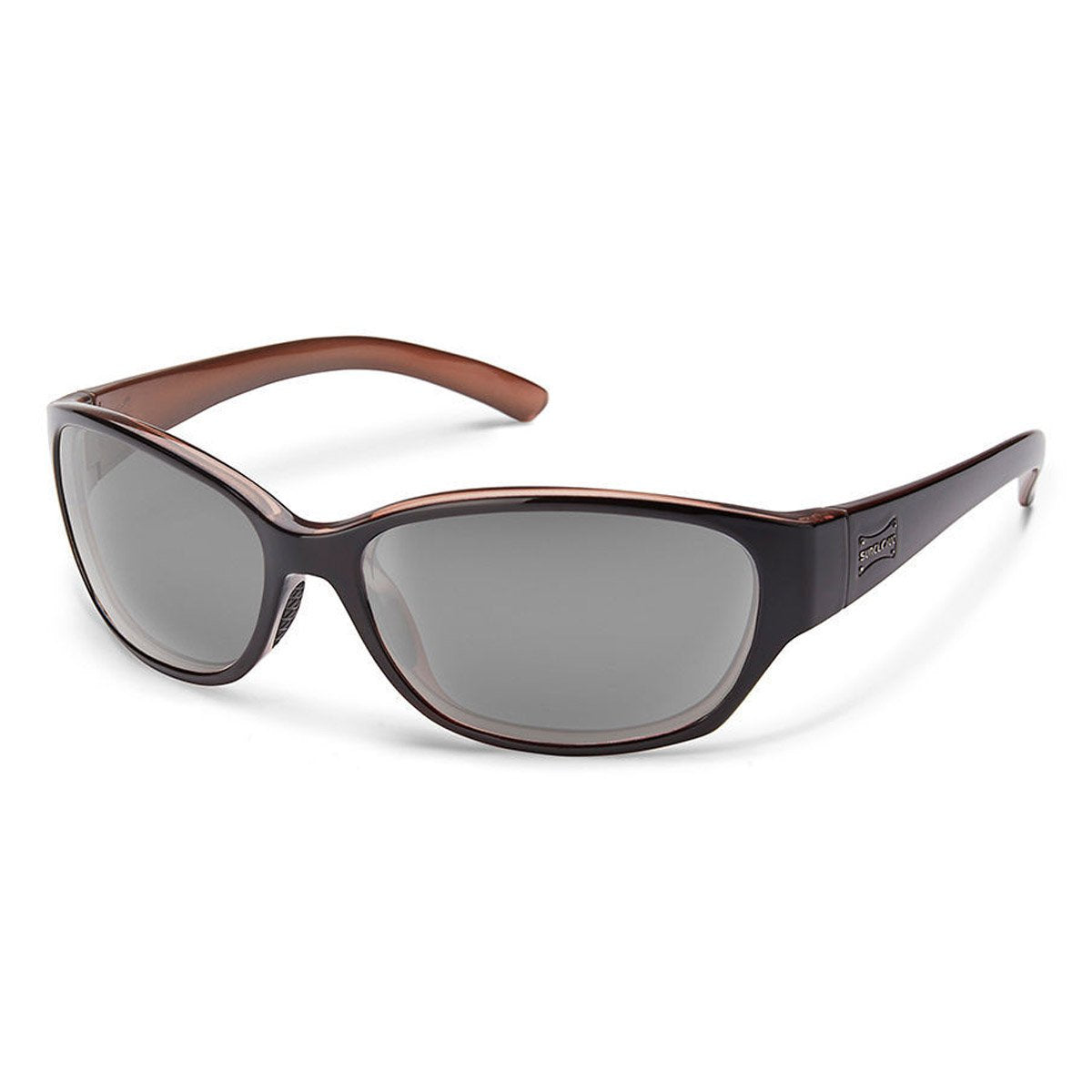 Suncloud Duet Sunglasses (Small Fit) Black Backpaint/Polarized Gray