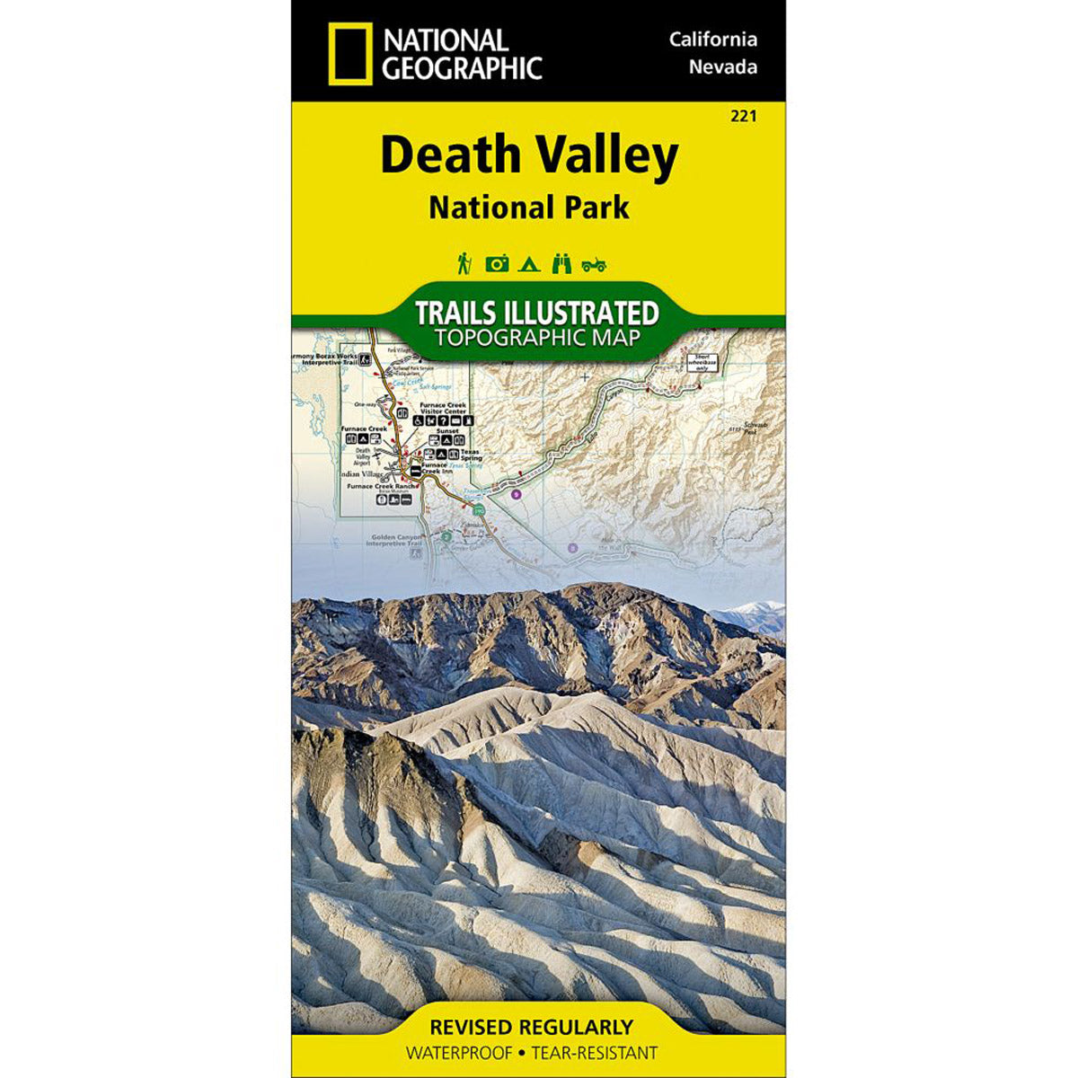 Death Valley National Park Map-National Geographic Maps-Uncle Dan's, Rock/Creek, and Gearhead Outfitters