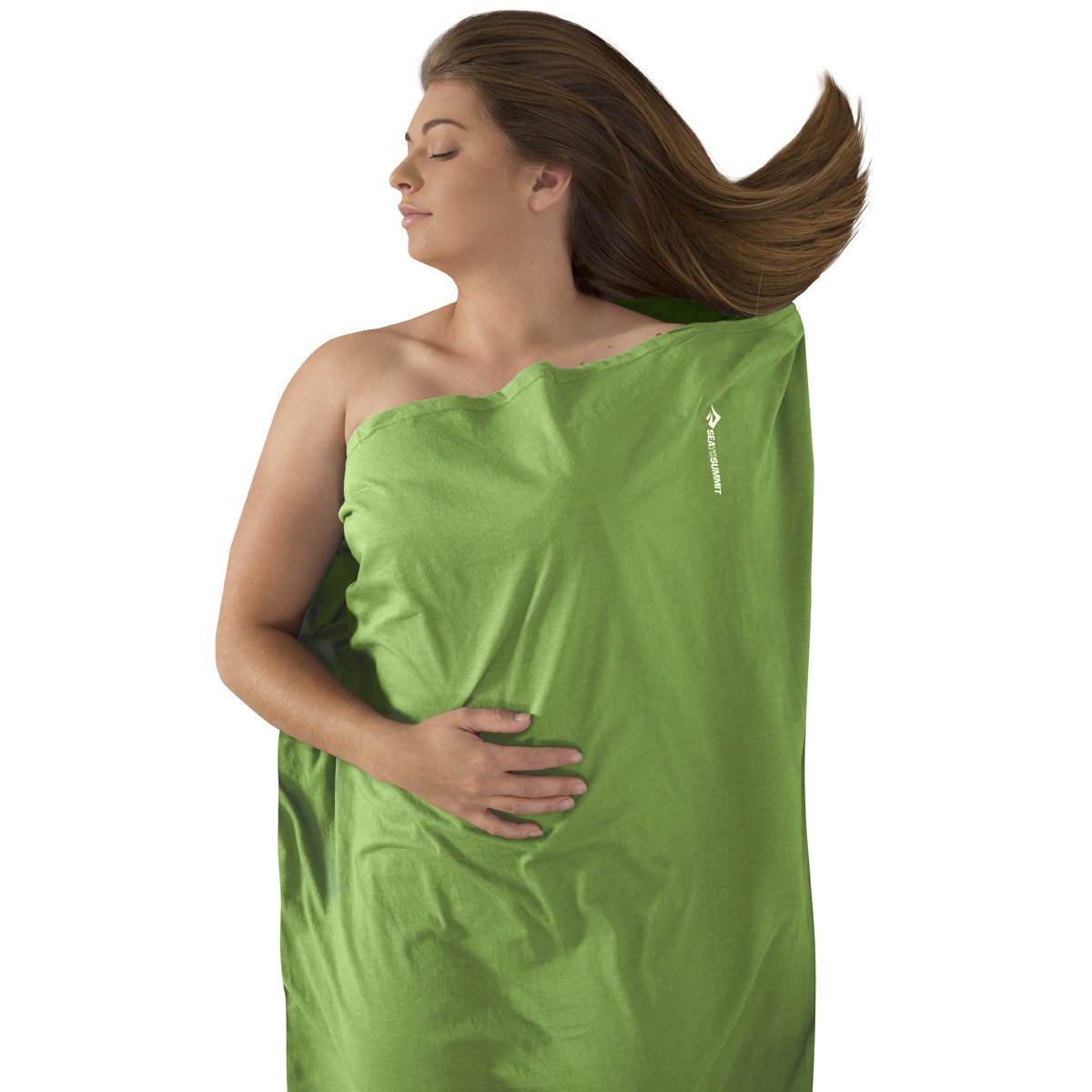 Sea to Summit Expander Travel Liner - Standard Rectangular Green