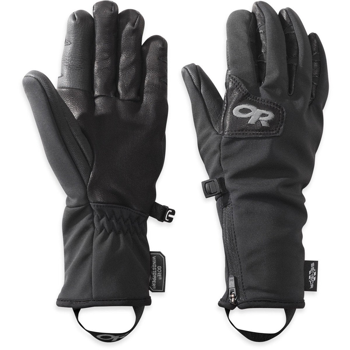 Outdoor Research Women&#39;s Stormtracker Gore-Tex Infinium Sensor Gloves Black