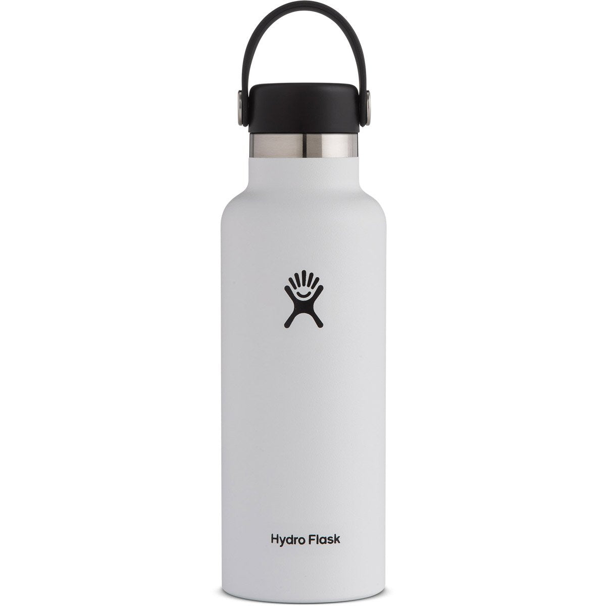 Hydro Flask 18 oz Standard Mouth Water Bottle White
