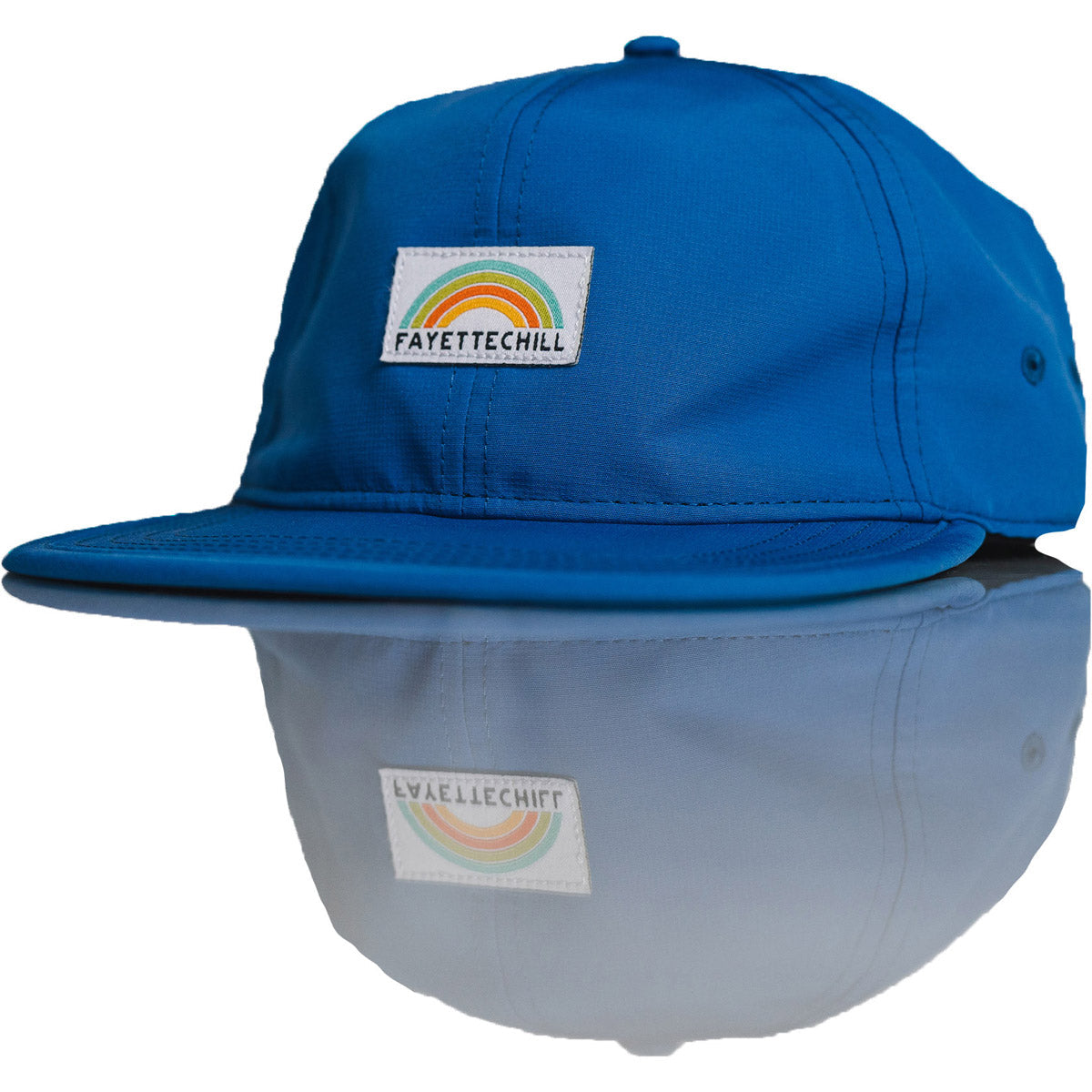 Fayettechill Iris Glass Blue